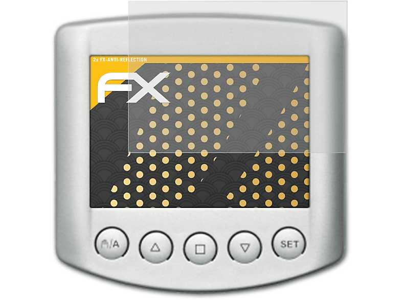 ATFOLIX 2x 230 FX-Antireflex V) Displayschutz(für Solexa Elsner