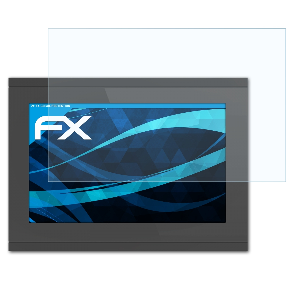 Touch ATFOLIX KNX inch)) 2x Elsner FX-Clear Corlo (5 Displayschutz(für