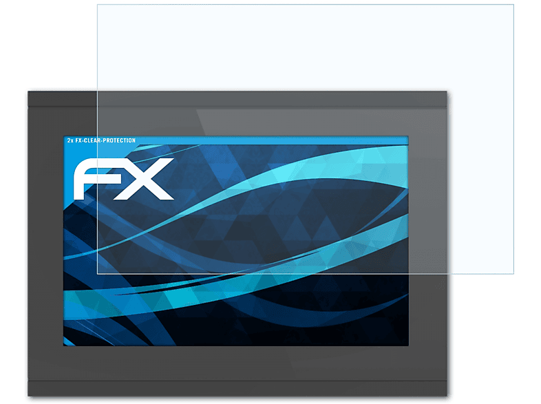 (5 FX-Clear ATFOLIX 2x KNX Displayschutz(für Corlo Elsner Touch inch))