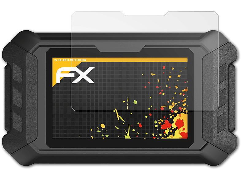 ATFOLIX 2x FX-Antireflex Displayschutz(für OBDStar Master) ODO