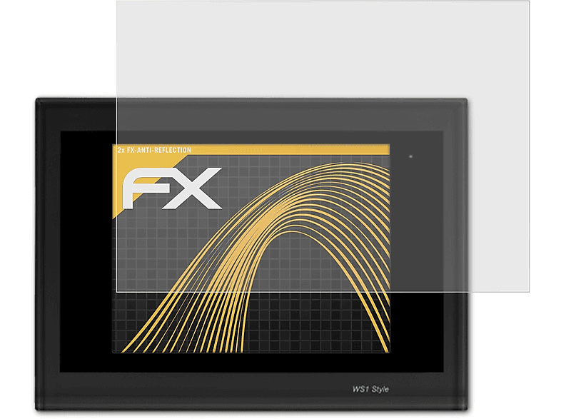 2x Style) Elsner Displayschutz(für FX-Antireflex WS1 ATFOLIX