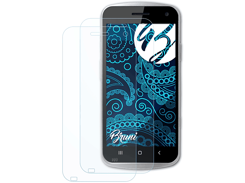 Schutzfolie(für 2x PM30hc) BRUNI Point Mobile Basics-Clear
