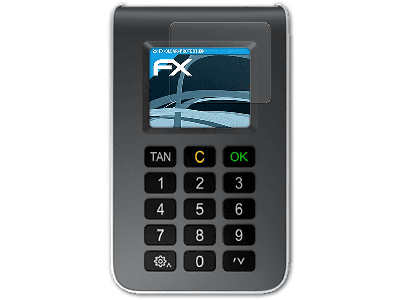 ATFOLIX 2x FX-Clear SCT Reiner QR) TanJack Displayschutz(für