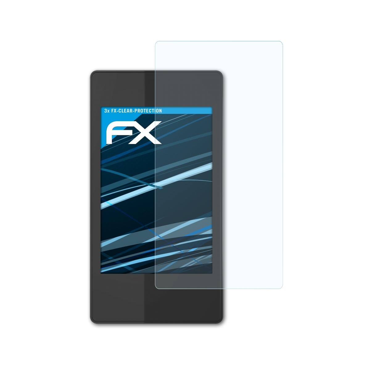 ATFOLIX 3x FX-Clear Displayschutz(für Elsner Remo RF) KNX