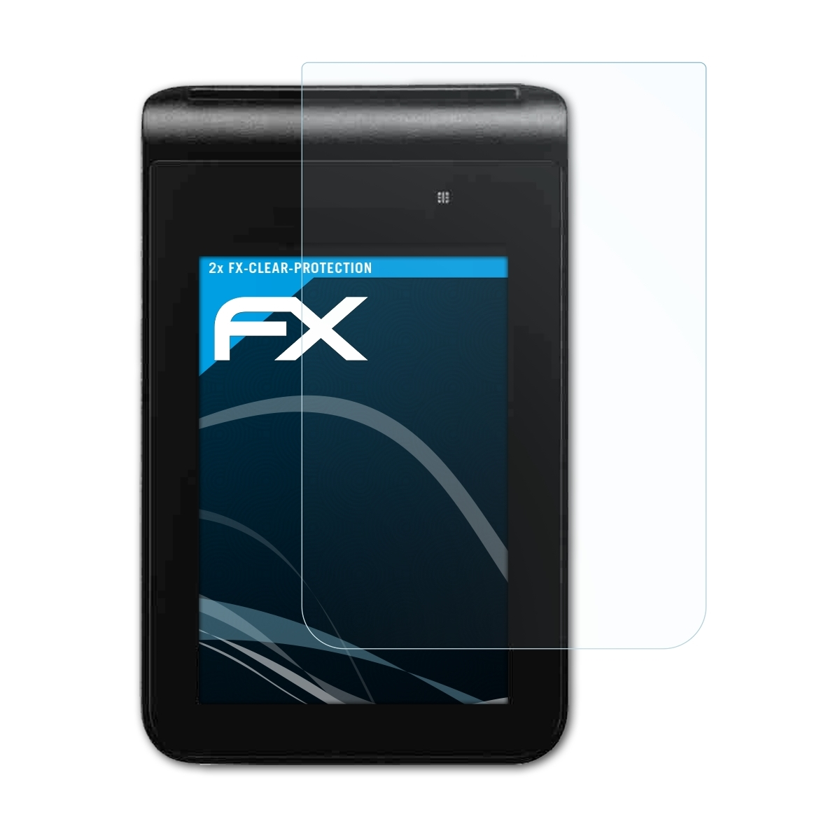 2x Deluxe) Displayschutz(für SCT ATFOLIX Reiner FX-Clear TanJack
