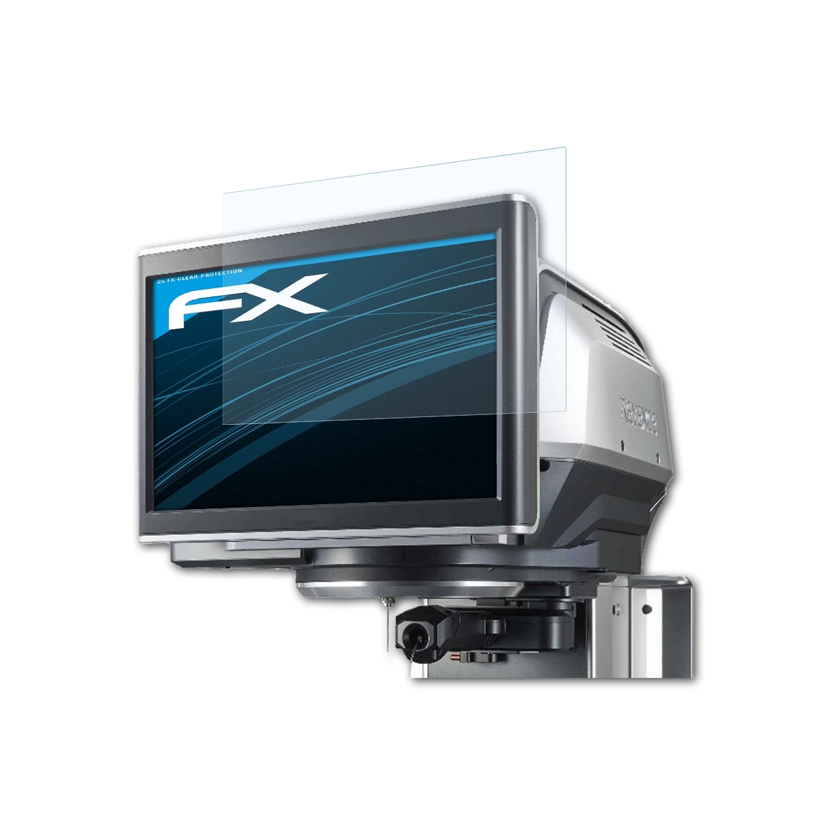 ATFOLIX 2x FX-Clear Displayschutz(für Keyence IM-8020)