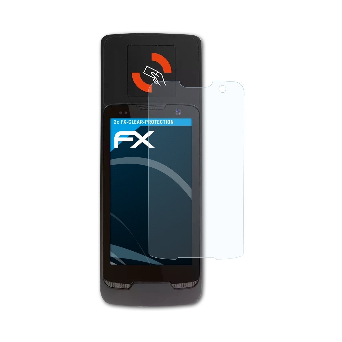 ATFOLIX 2x FX-Clear Displayschutz(für Access-Er) Coppernic