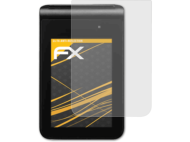 ATFOLIX TanJack FX-Antireflex 2x Deluxe) Displayschutz(für Reiner SCT