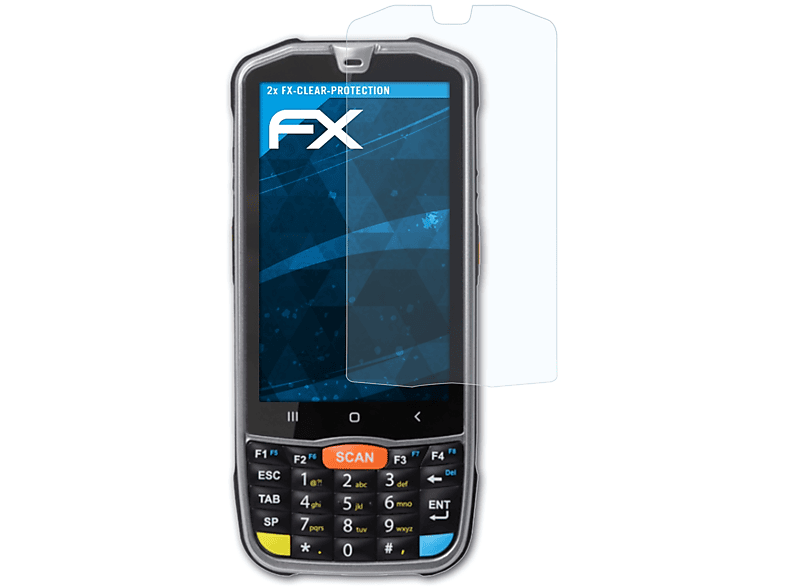 ATFOLIX 2x FX-Clear PM67) Mobile Displayschutz(für Point