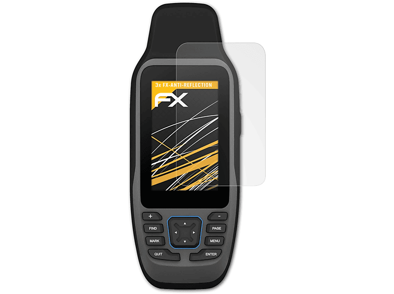 ATFOLIX 3x FX-Antireflex Displayschutz(für Garmin GPSMap 79s)