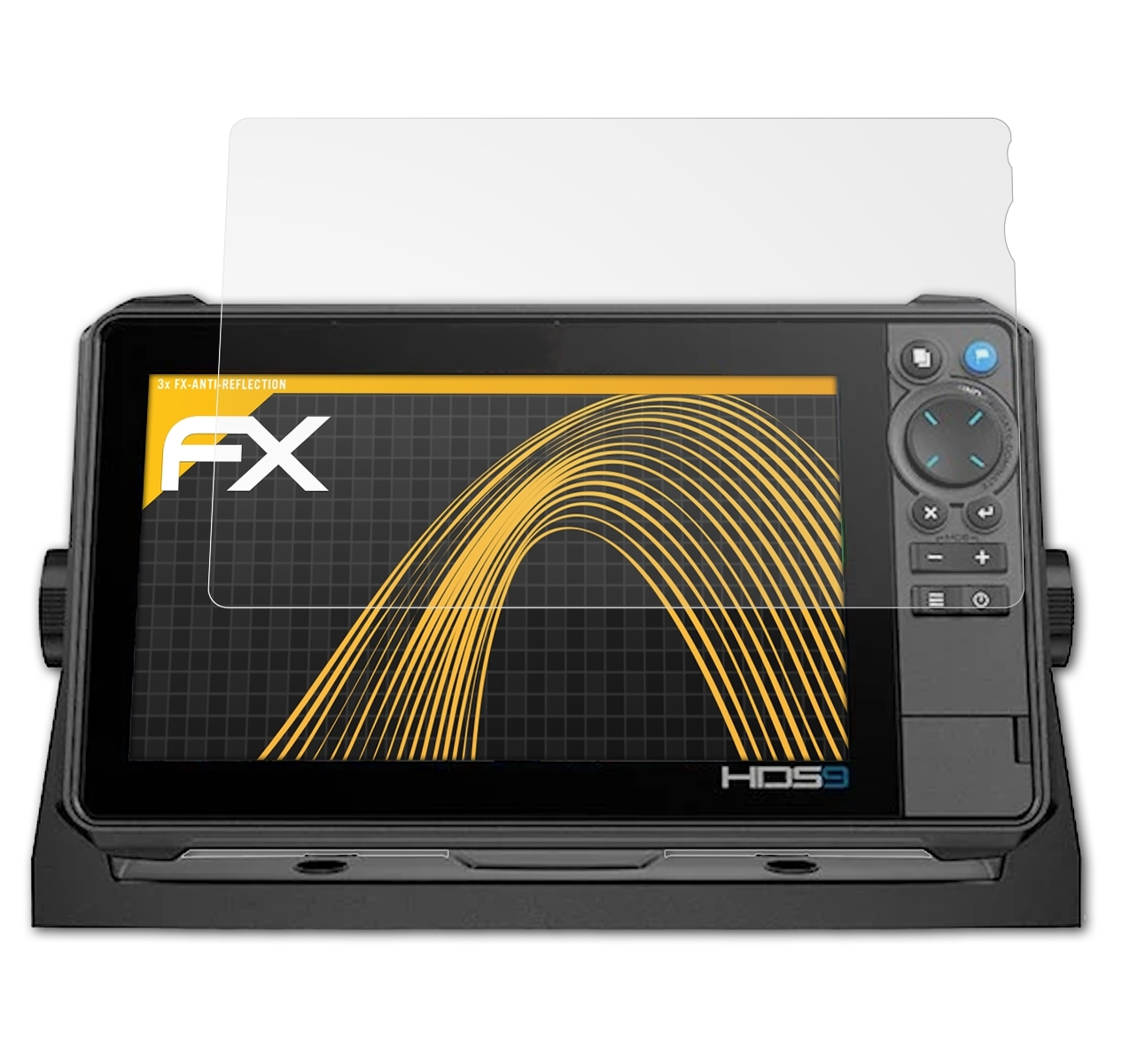 Lowrance Pro ATFOLIX FX-Antireflex 3x 9) HDS Displayschutz(für