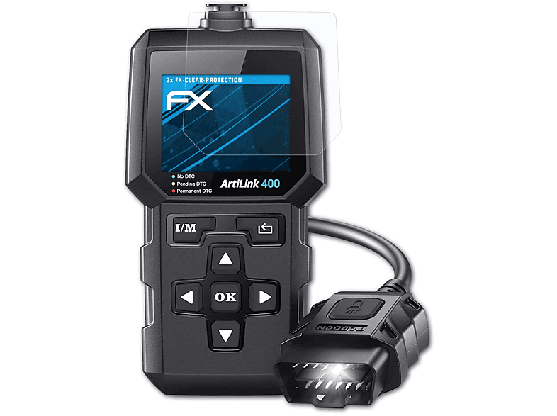 FX-Clear ATFOLIX Topdon 2x ArtiLink400) Displayschutz(für