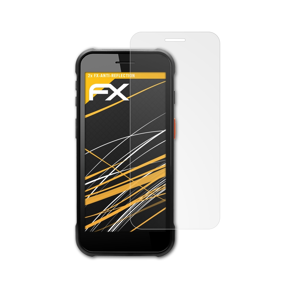 ATFOLIX 2x FX-Antireflex Displayschutz(für Mobile PM75) Point