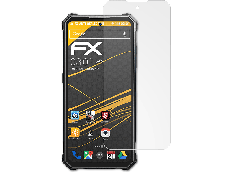 ATFOLIX 3x FX-Antireflex Displayschutz(für IIIF150 R2022)