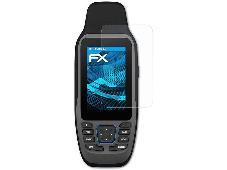 ATFOLIX 3x FX-Clear Displayschutz(für Garmin GPSMap 79s) | Navi-Taschen & -Schutzfolien