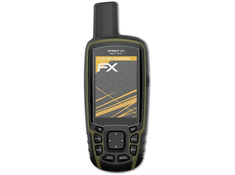 Garmin GPSMap ATFOLIX Displayschutz(für 3x 65s) FX-Antireflex