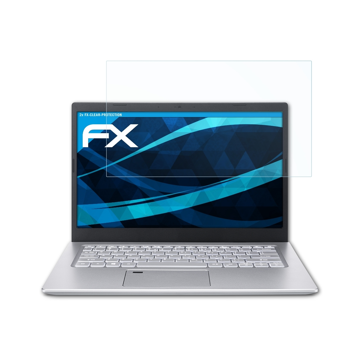 ATFOLIX 2x FX-Clear Displayschutz(für 5 Aspire Acer A514-54)