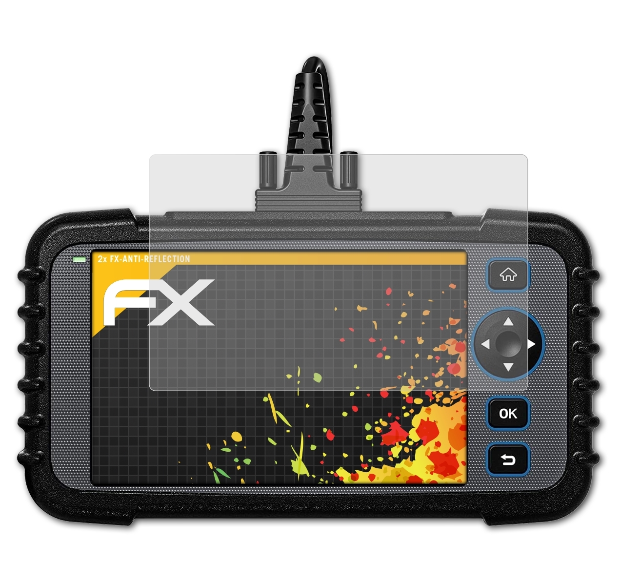FX-Antireflex ArtiDiag600) 2x Topdon Displayschutz(für ATFOLIX
