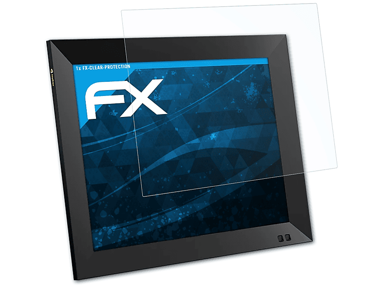 Nixplay 15 Inch)) Smart FX-Clear Displayschutz(für (15 ATFOLIX