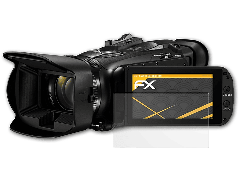Legria G70) FX-Antireflex Displayschutz(für Canon HF ATFOLIX 3x