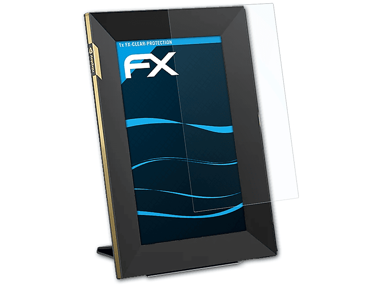 ATFOLIX FX-Clear Displayschutz(für Nixplay Touch 08)