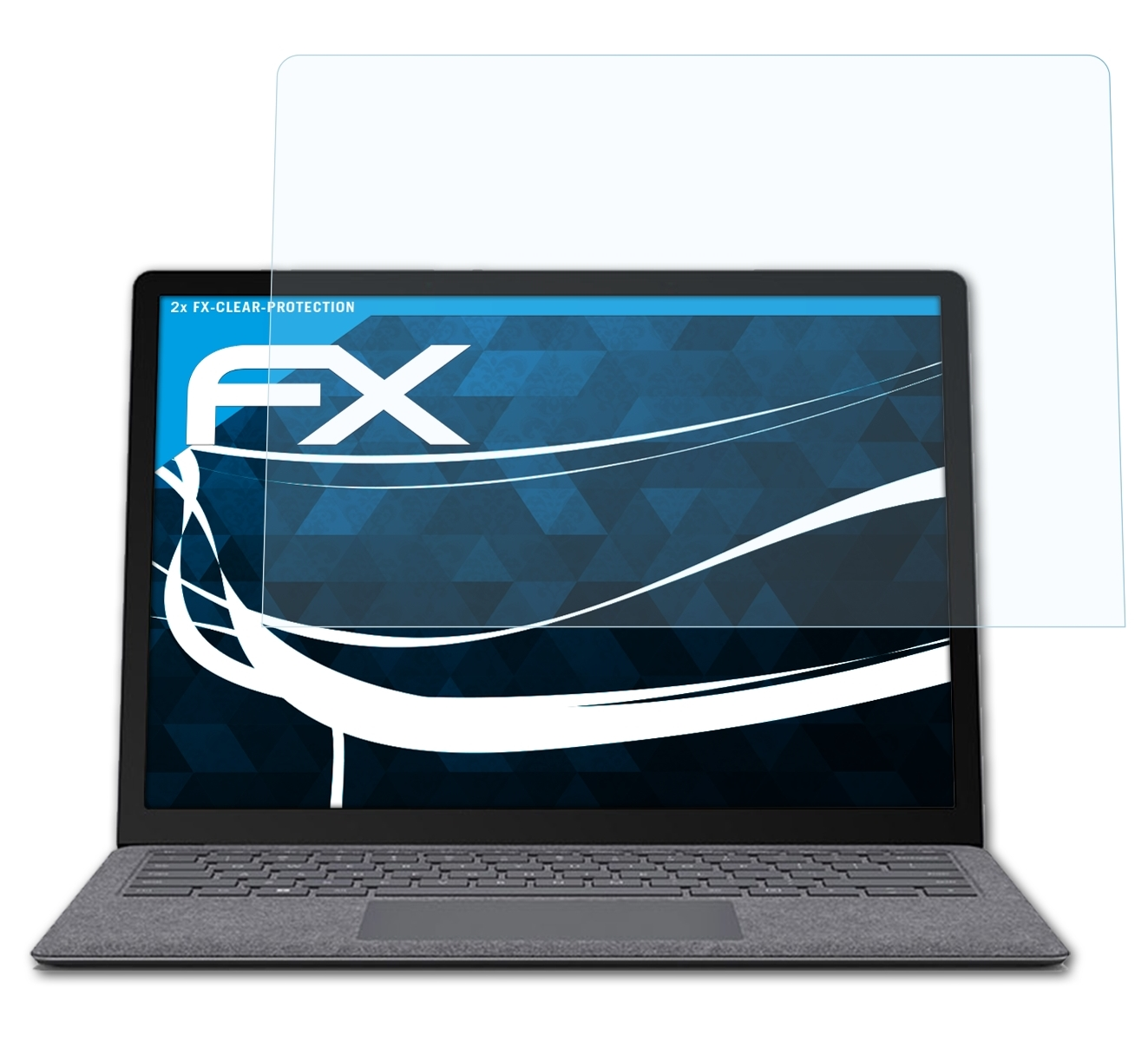 2x FX-Clear Surface Laptop (15 Displayschutz(für ATFOLIX 5 Inch)) Microsoft
