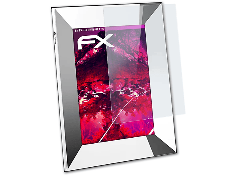 ATFOLIX FX-Hybrid-Glass Schutzglas(für Nixplay Ultra (9.7 Inch))