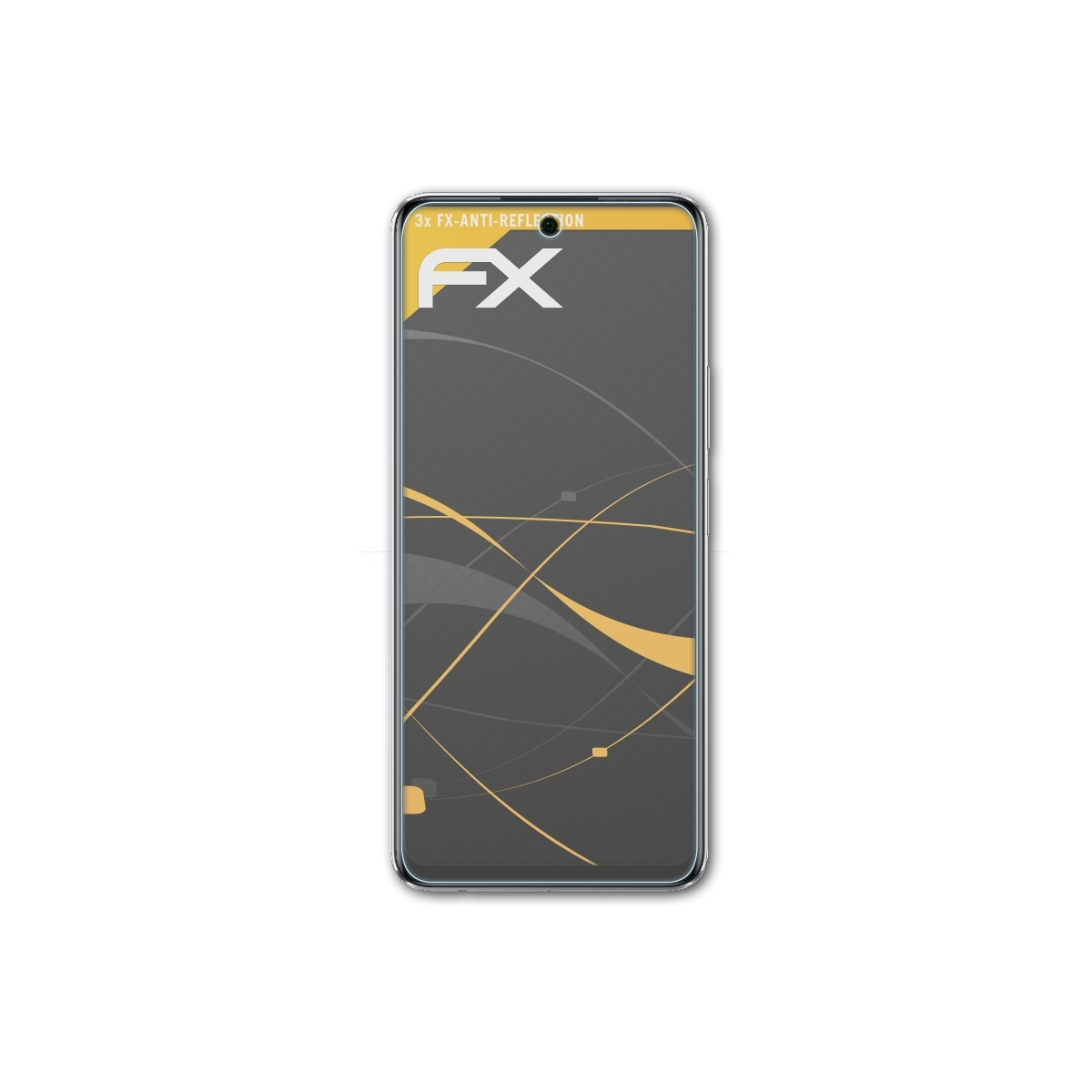 ATFOLIX 3x FX-Antireflex Zero 5G Displayschutz(für Infinix 2023)