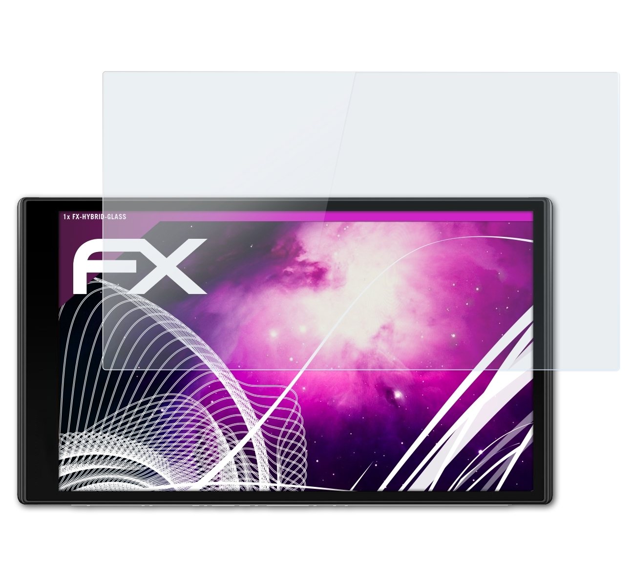 ATFOLIX FX-Hybrid-Glass Schutzglas(für RV Garmin 780)