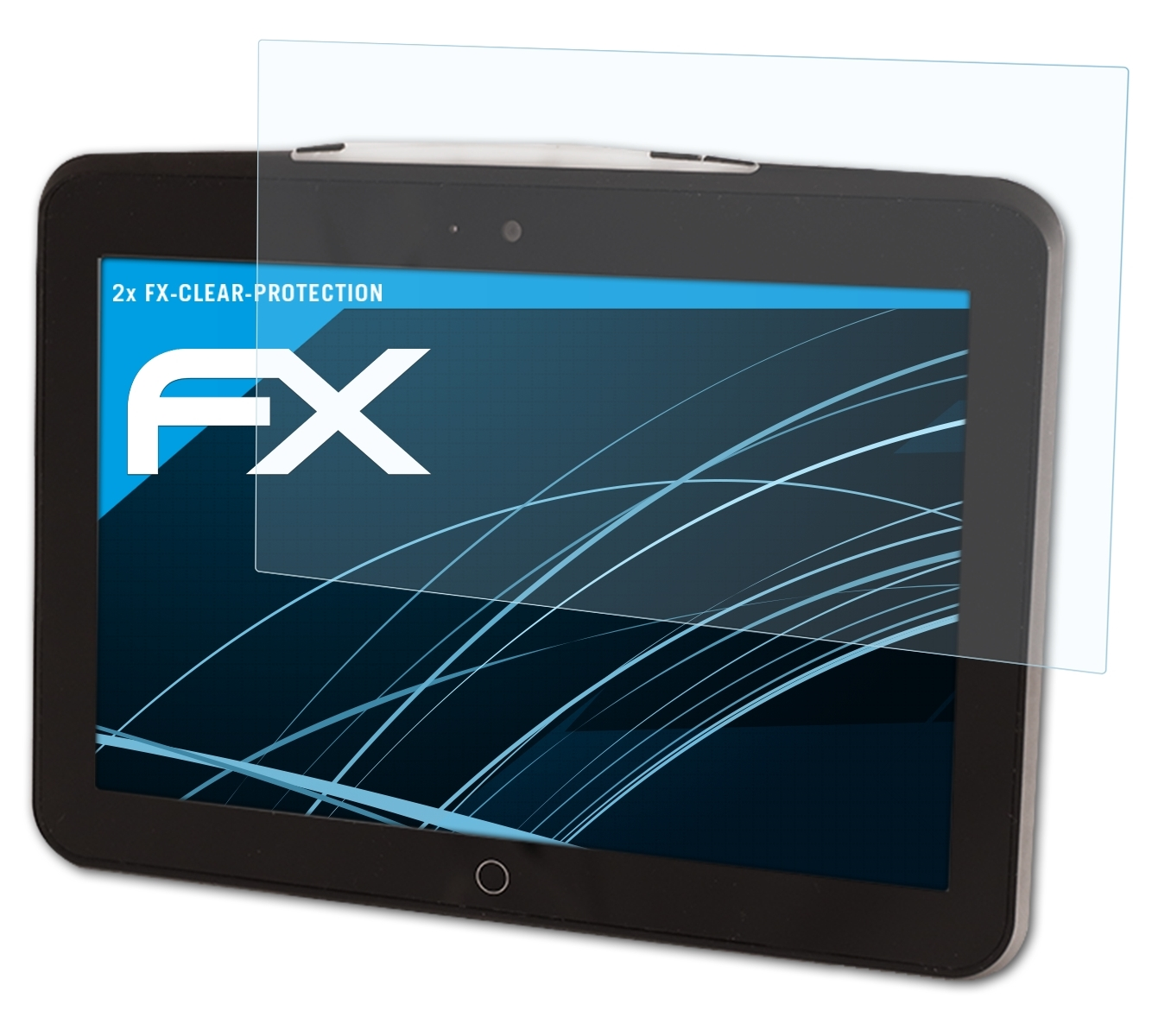 ATFOLIX 2x Displayschutz(für Onyx (10.1 MD101 Healthcare FX-Clear Inch))