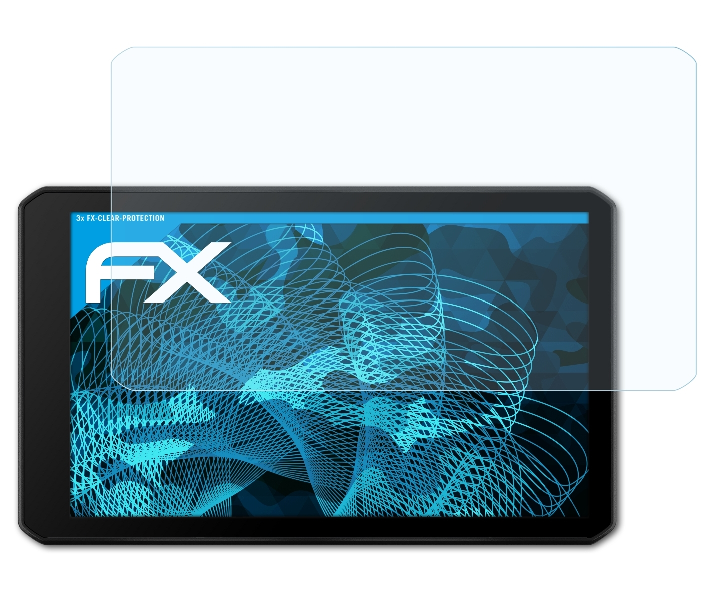 ATFOLIX FX-Clear RVcam Displayschutz(für 795) 3x Garmin