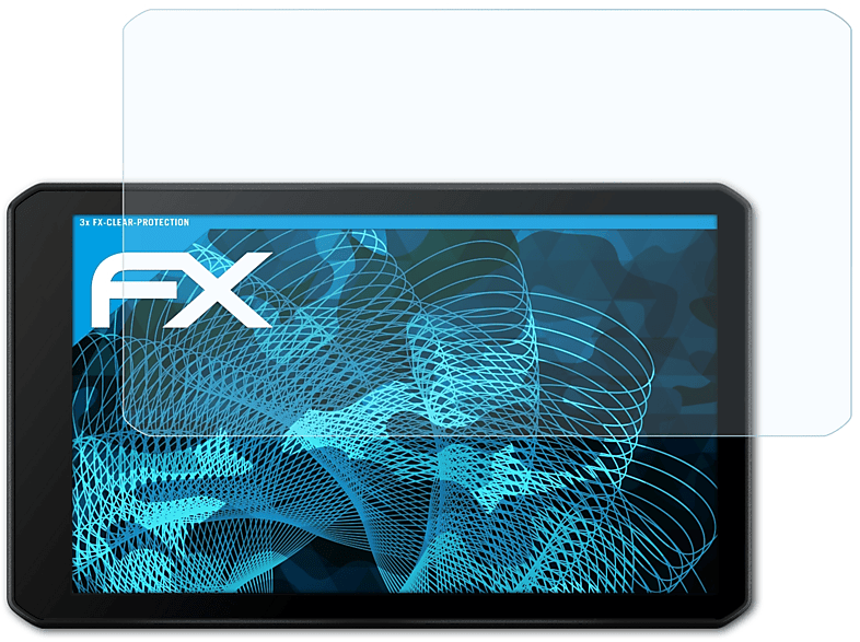 ATFOLIX FX-Clear RVcam Displayschutz(für 795) 3x Garmin