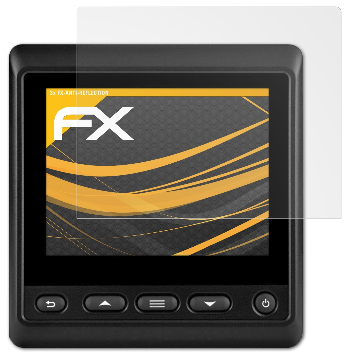 ATFOLIX 3x FX-Antireflex GMI Displayschutz(für Garmin 20)