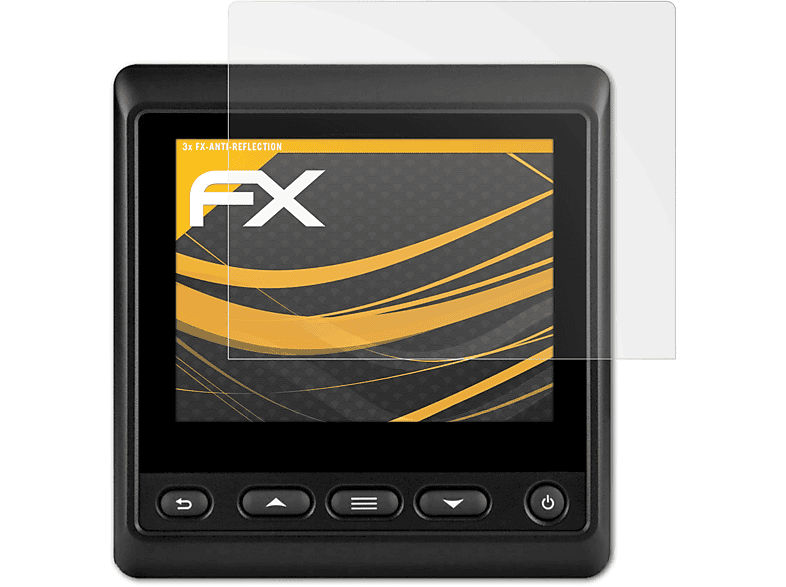 ATFOLIX 3x FX-Antireflex Displayschutz(für Garmin GMI 20)