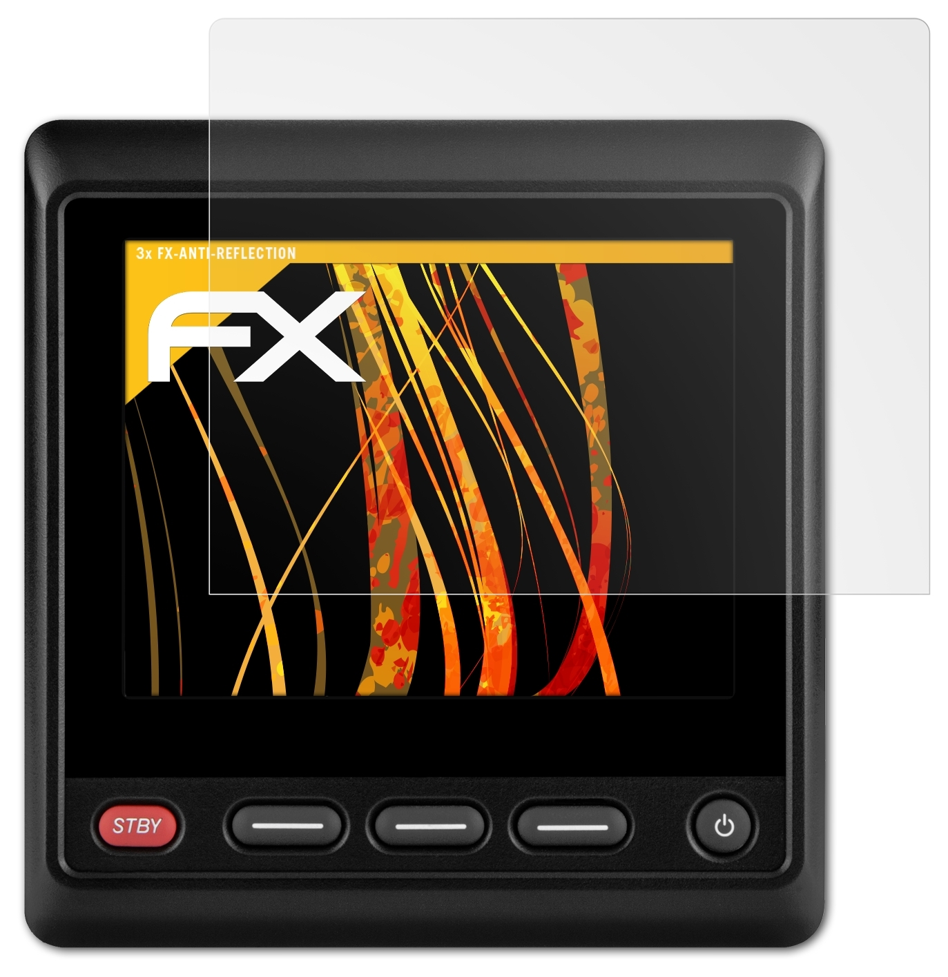 ATFOLIX 3x FX-Antireflex Displayschutz(für Garmin 20) GHC