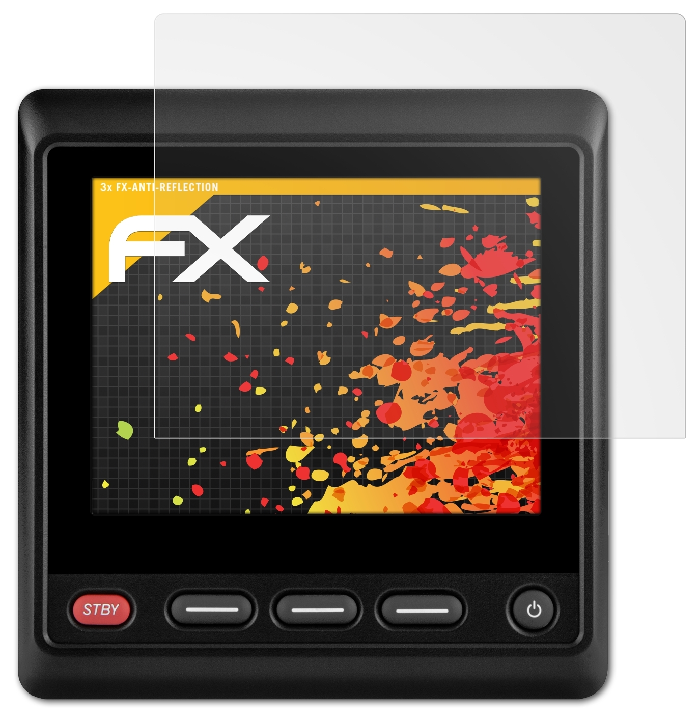 GHC 3x Garmin FX-Antireflex ATFOLIX Displayschutz(für 20)