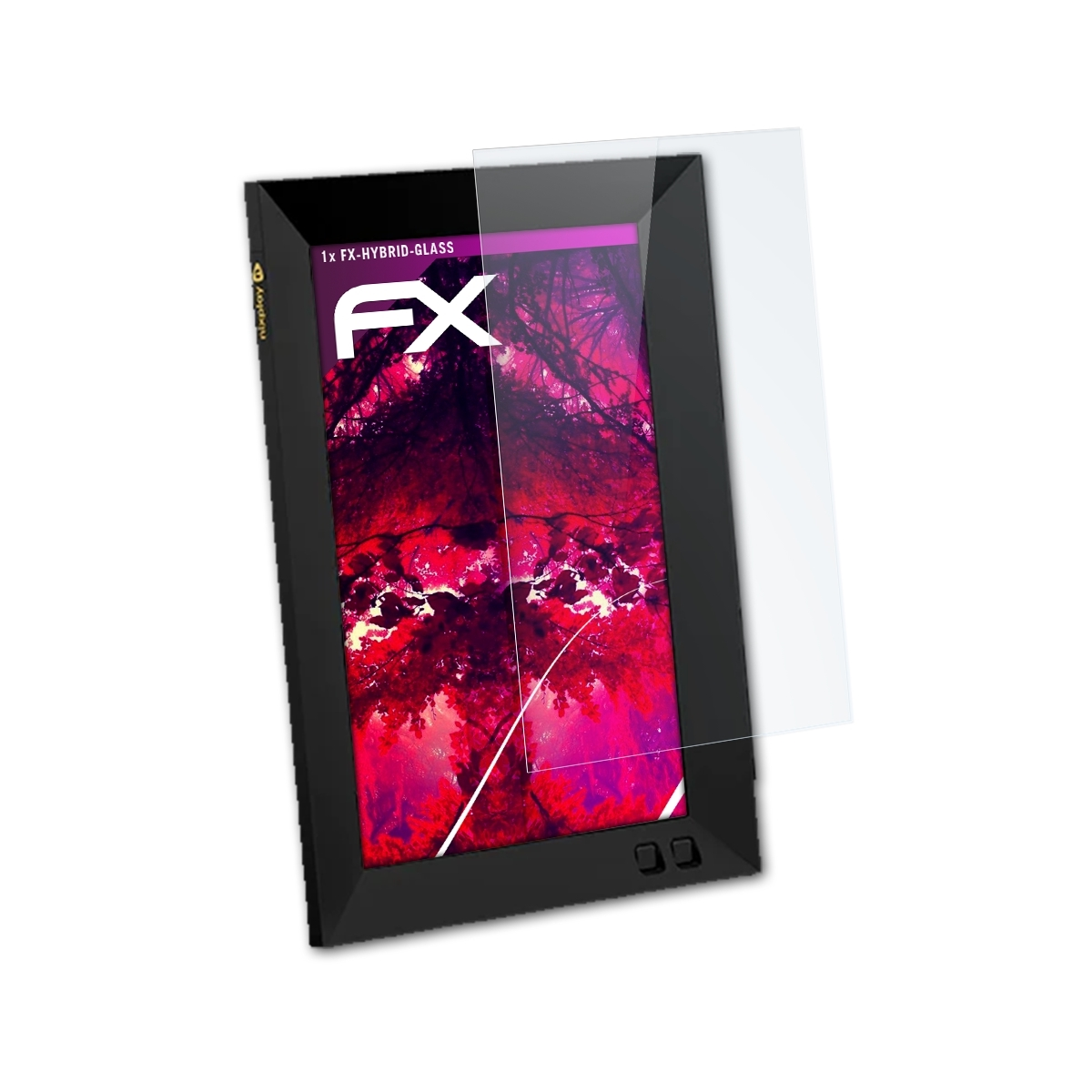 FX-Hybrid-Glass (8 Inch)) 8 Smart ATFOLIX Nixplay Schutzglas(für