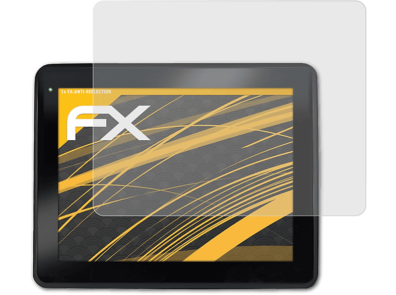 ATFOLIX FX-Antireflex Displayschutz(für Faytech FT10TMCAPOB (10 Inch))