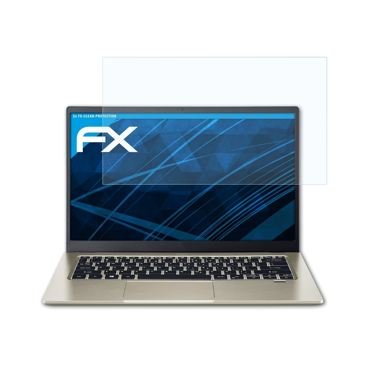(SF114-34)) ATFOLIX Swift Acer FX-Clear 2x 1 Displayschutz(für