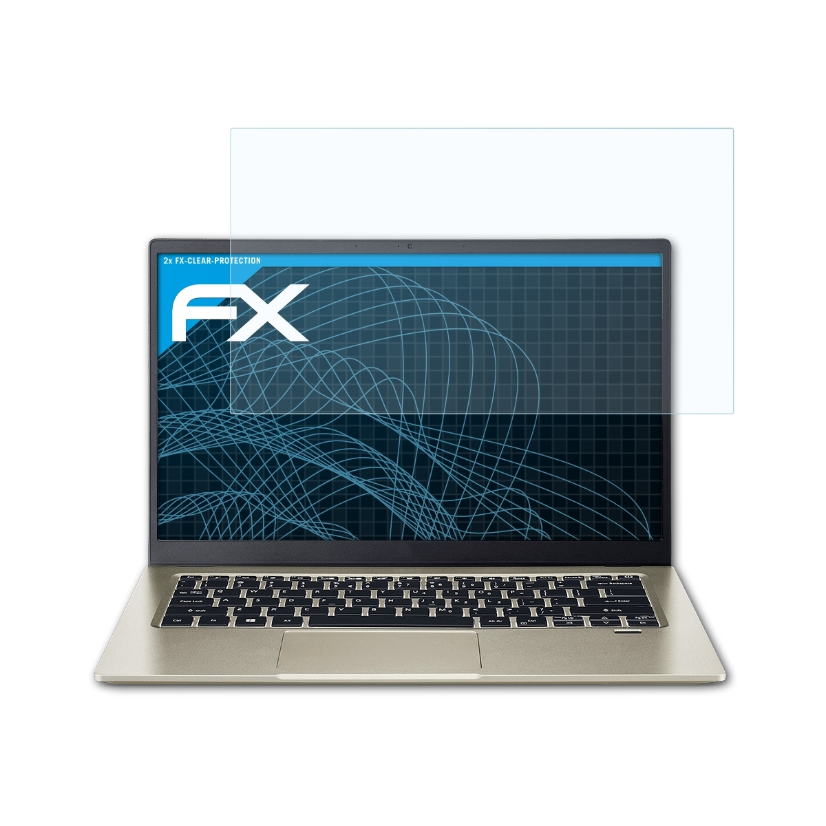 (SF114-34)) ATFOLIX Swift Acer FX-Clear 2x 1 Displayschutz(für