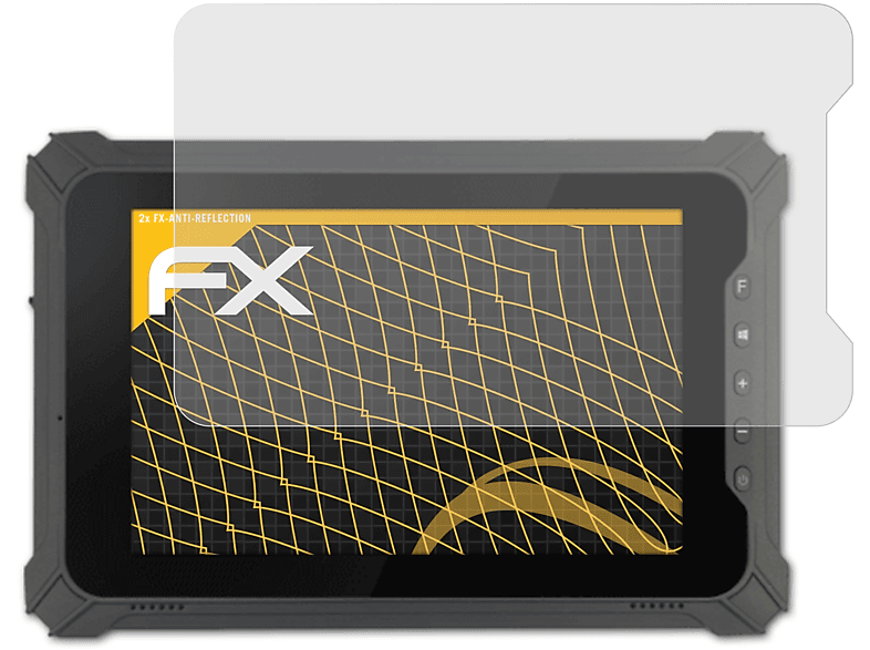 ATFOLIX 2x S508) FX-Antireflex Werock Displayschutz(für Rocktab