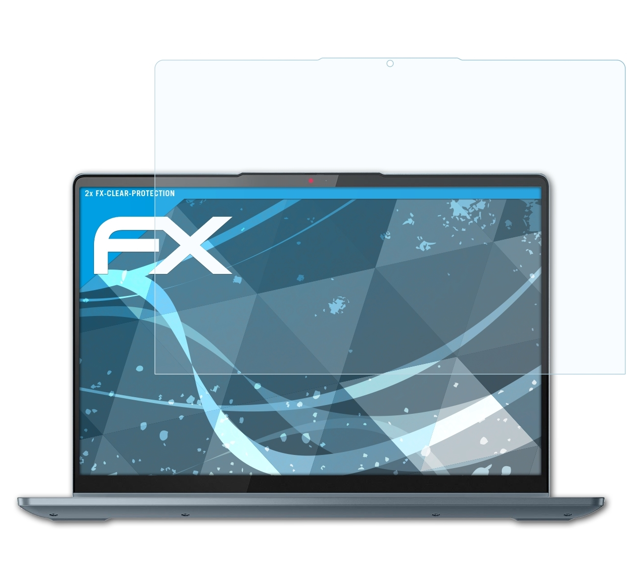 ATFOLIX 2x FX-Clear Displayschutz(für Lenovo (14 Gen Inch)) IdeaPad Flex 5i 7