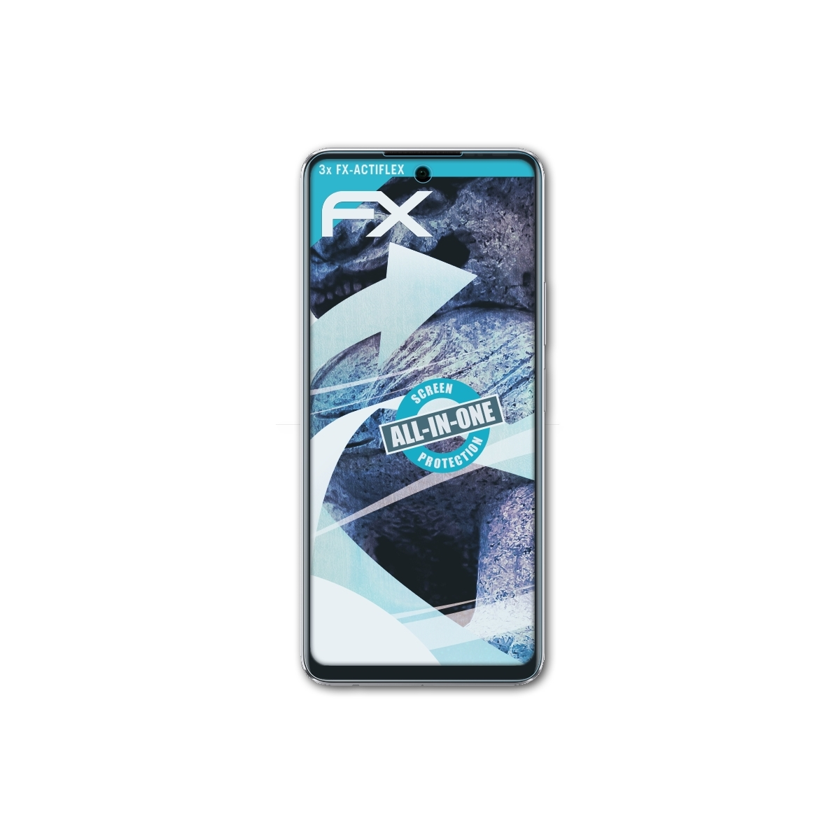 ATFOLIX 3x FX-ActiFleX Displayschutz(für 5G Zero 2023) Infinix