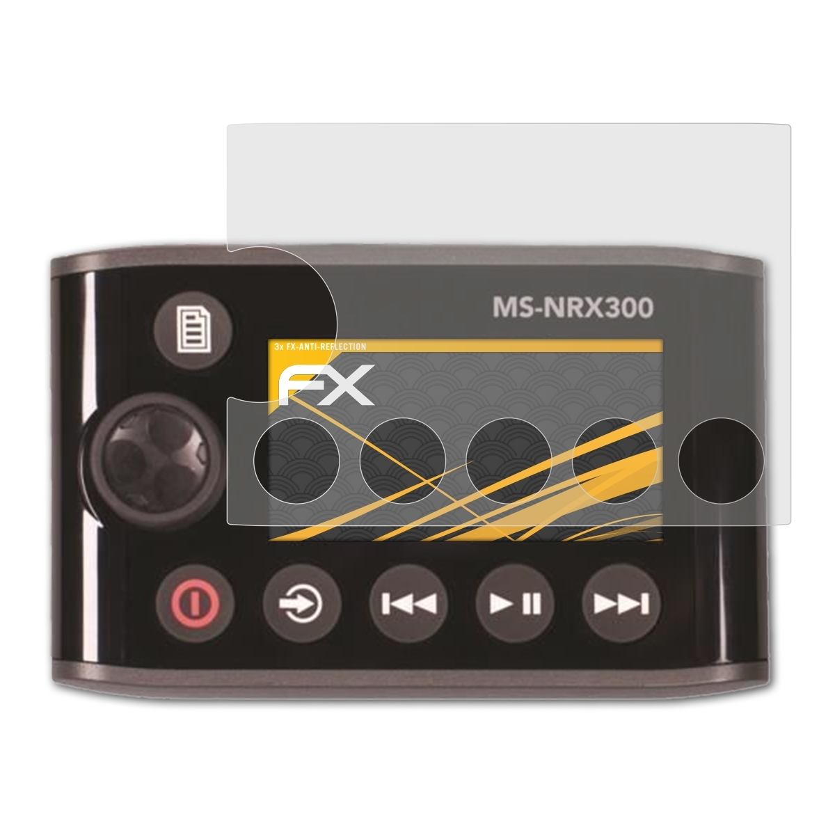 Fusion MS-NRX300) FX-Antireflex Garmin ATFOLIX 3x Displayschutz(für