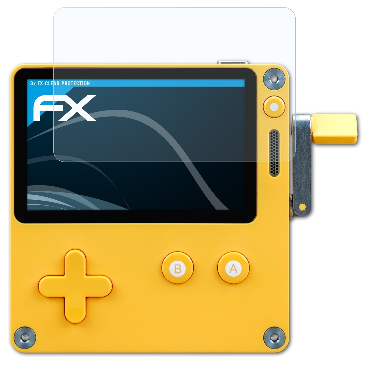 FX-Clear ATFOLIX 3x Displayschutz(für Panic) Playdate