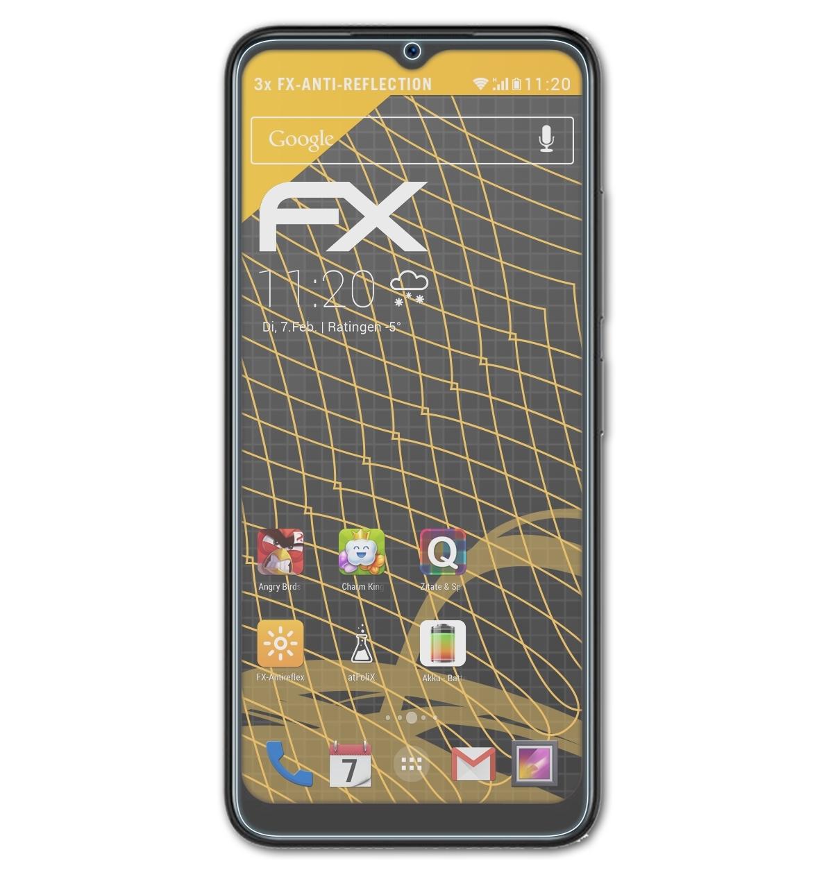ATFOLIX 3x FX-Antireflex Displayschutz(für Doogee Pro) X98
