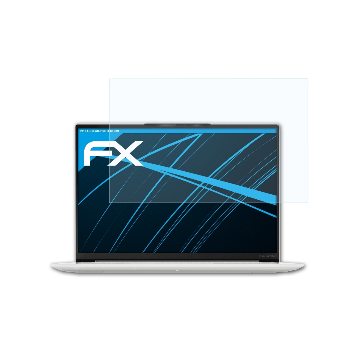 ATFOLIX 2x FX-Clear 7i inch)) Slim Lenovo Yoga Displayschutz(für (13 Carbon