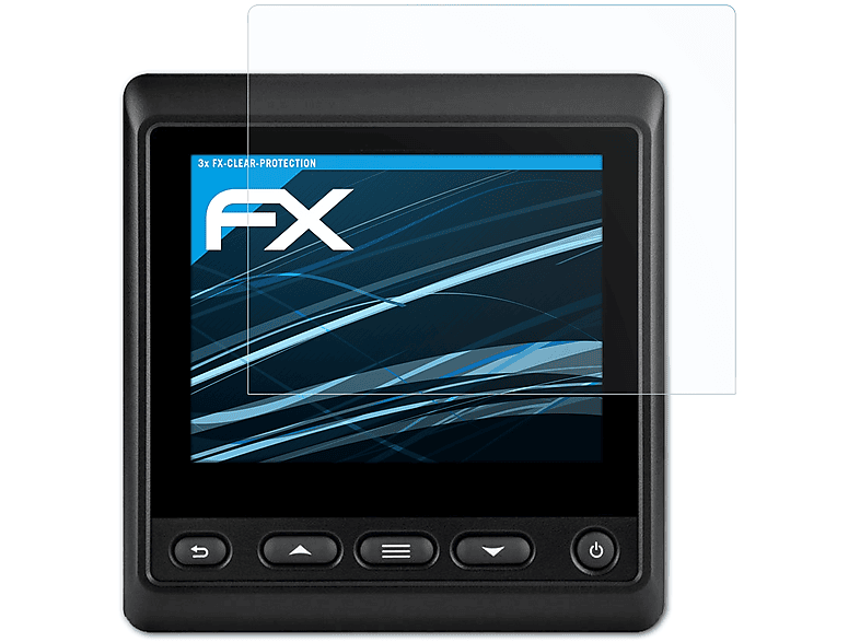 ATFOLIX 3x FX-Clear Displayschutz(für Garmin GMI 20)