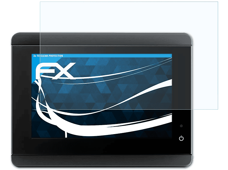 ATFOLIX 3x FX-Clear Displayschutz(für Garmin GHC 50)