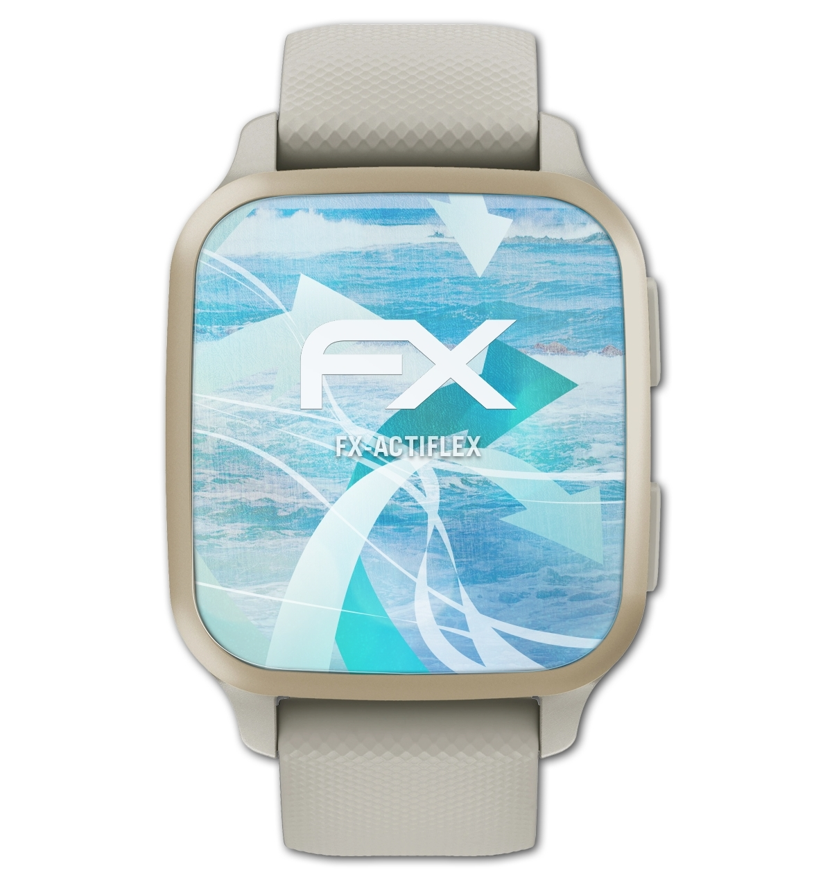 Music) 2 Venu Garmin 3x ATFOLIX FX-ActiFleX Displayschutz(für SQ